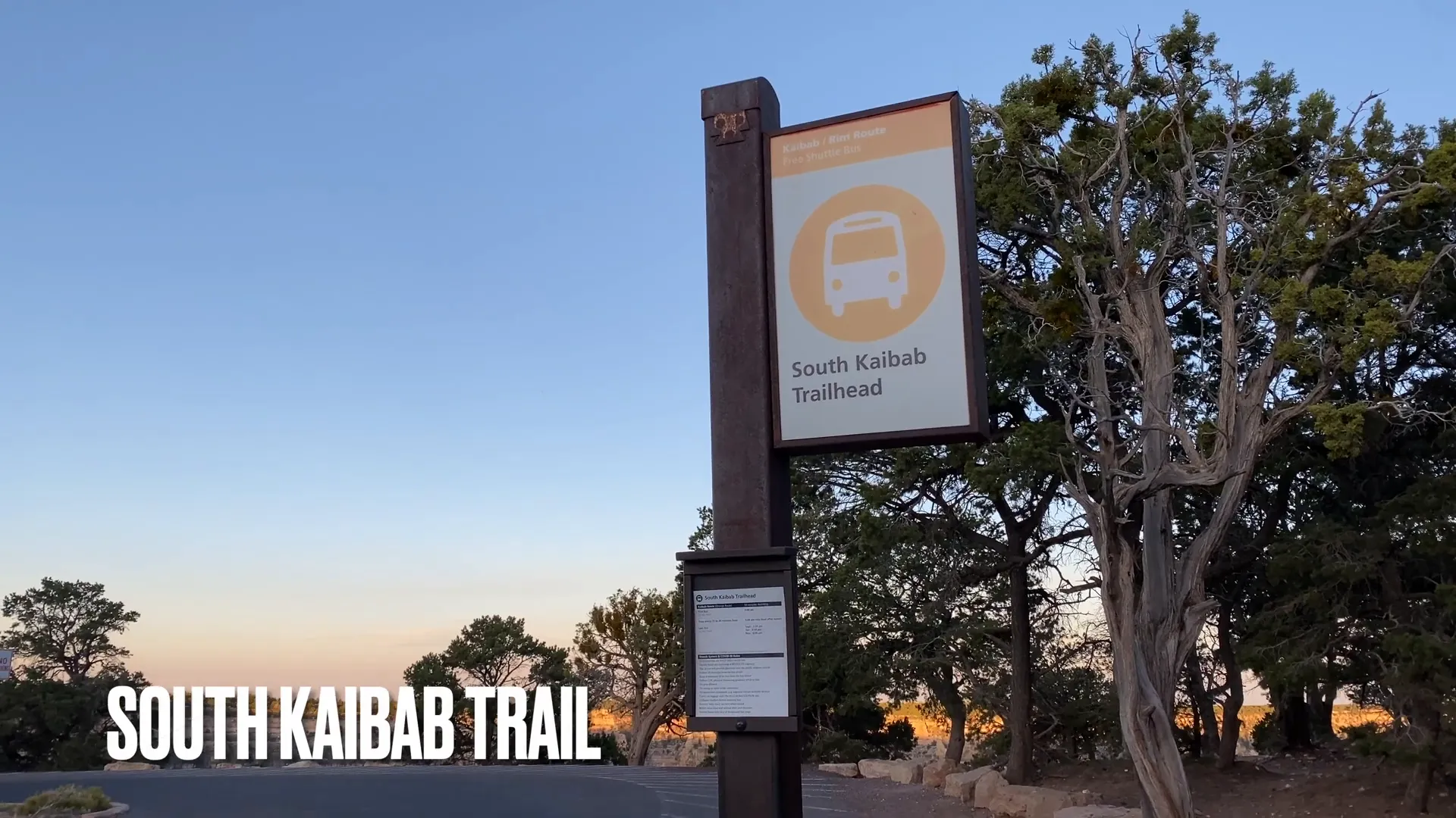 South Kaibab Trailhead view